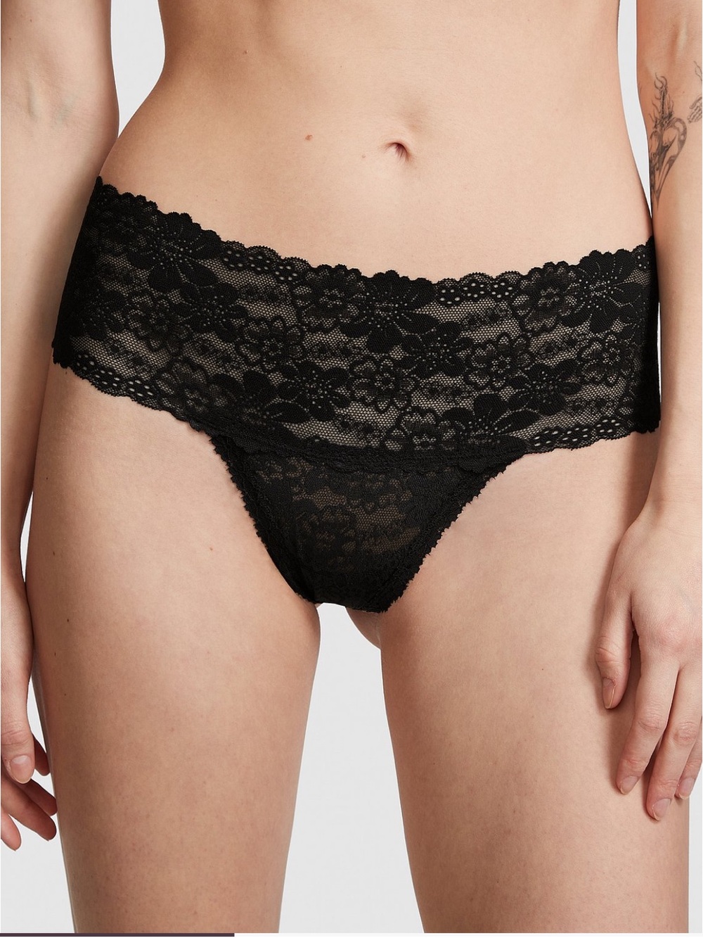 NWT Victoria’s Secret PINK Wink™ Wide-Waist Thong Panty.